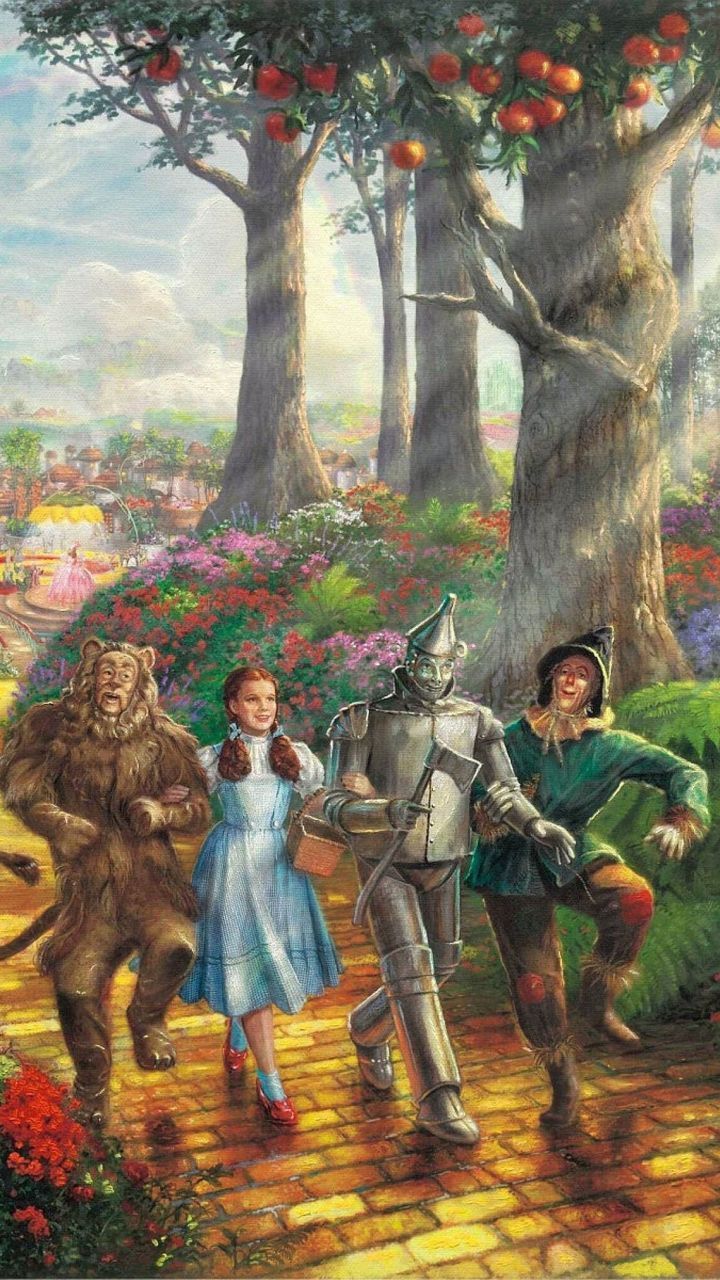 720x1280 wizard of oz desktop wallpaper | floweryred2.com