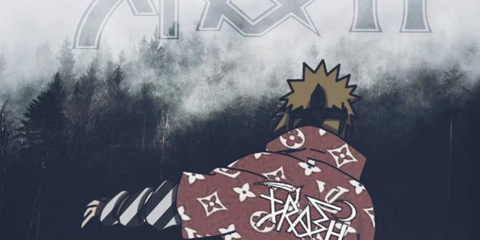 1080x1350 Trash Gang on Trash gang/vapor wave/anti social club/NIKE