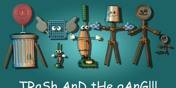 2560x1600 Trash and the Gang Poster (btw No. 1# Crate is still a WIP