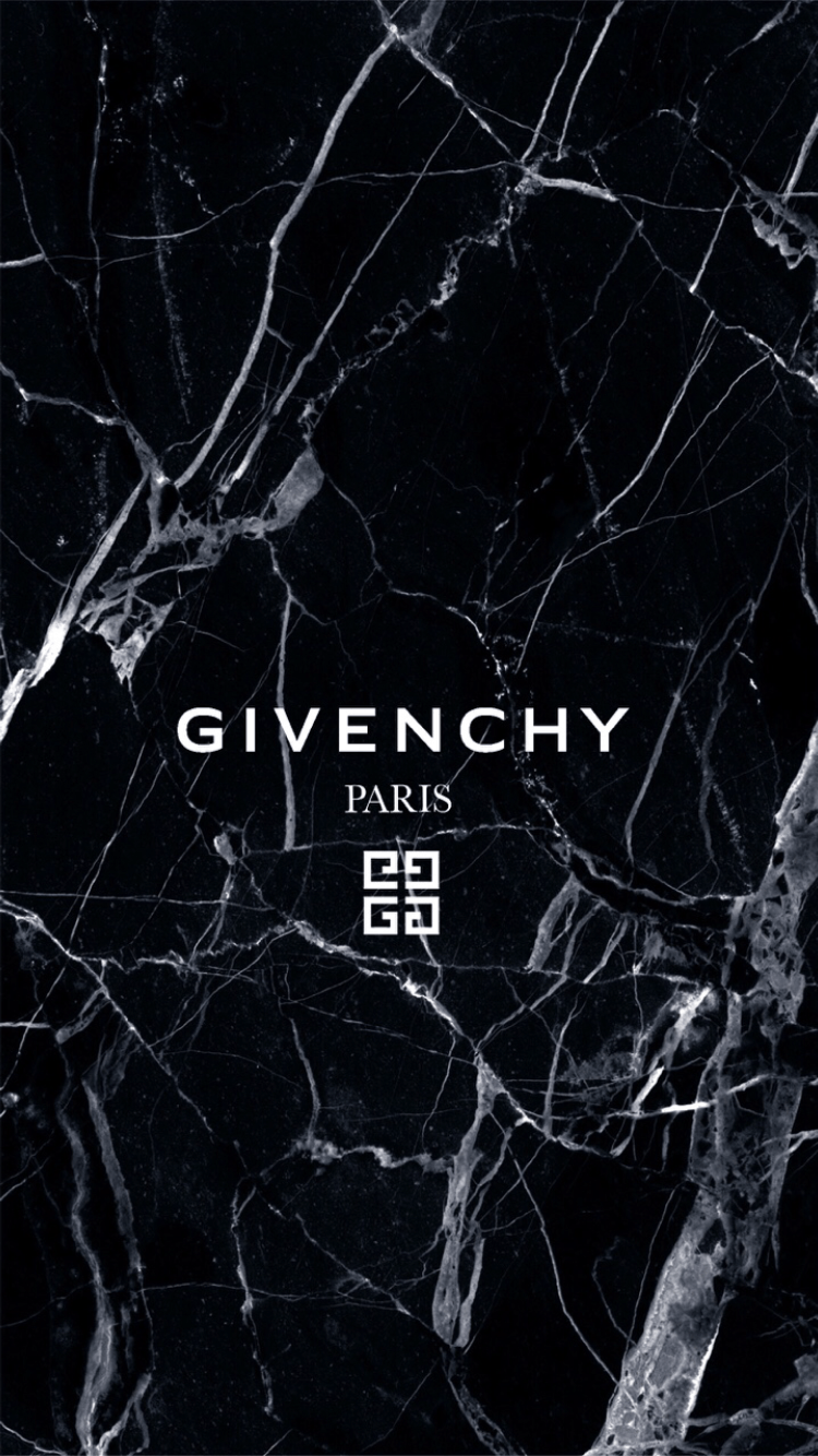750x1334 Givenchy Wallpaper | Wallpapers в 2019 г. | Черный мрамор, Черные