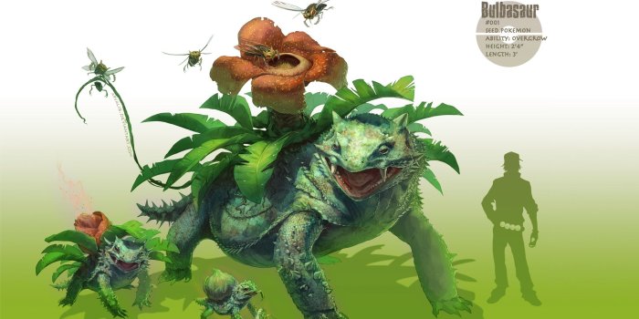 1920x1080 Realistic Looking Pokemon Art HD Wallpaper | 1920x1080 | ID:47178