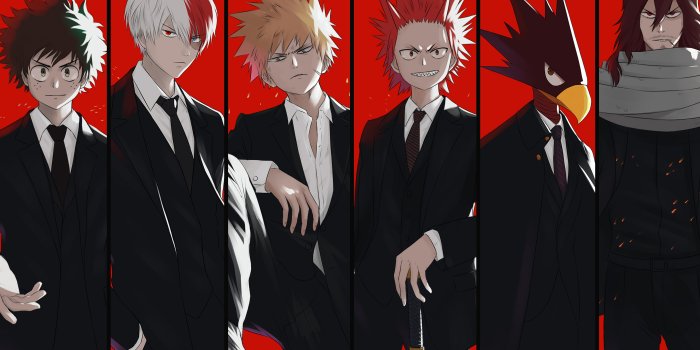 3840x2160 My Hero Academia Izuku Midoriya Shoto Todoroki Katsuki Bakugo Eijiro