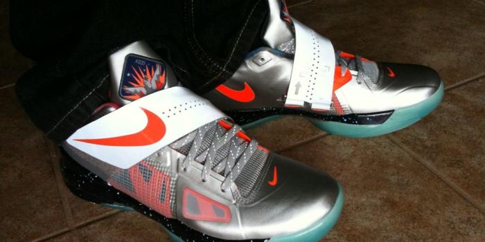 1024x768 Nike Zoom KD IV - All-Star / Galaxy - On-Foot Images | Sole Collector