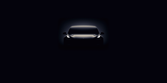 3840x2160 Created a desktop wallpaper from the Model 3 invite email. : teslamotors