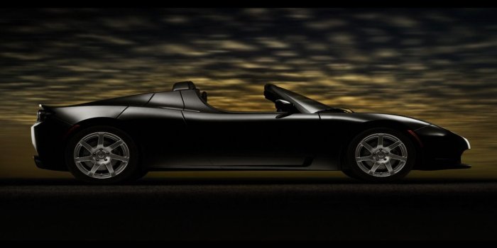 1280x800 Tesla Roadster Black Wallpaper Tesla Cars Wallpapers in jpg format