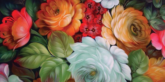 1920x1080 Art paintings flowers bouquet wallpaper | 1920x1080 | 31808