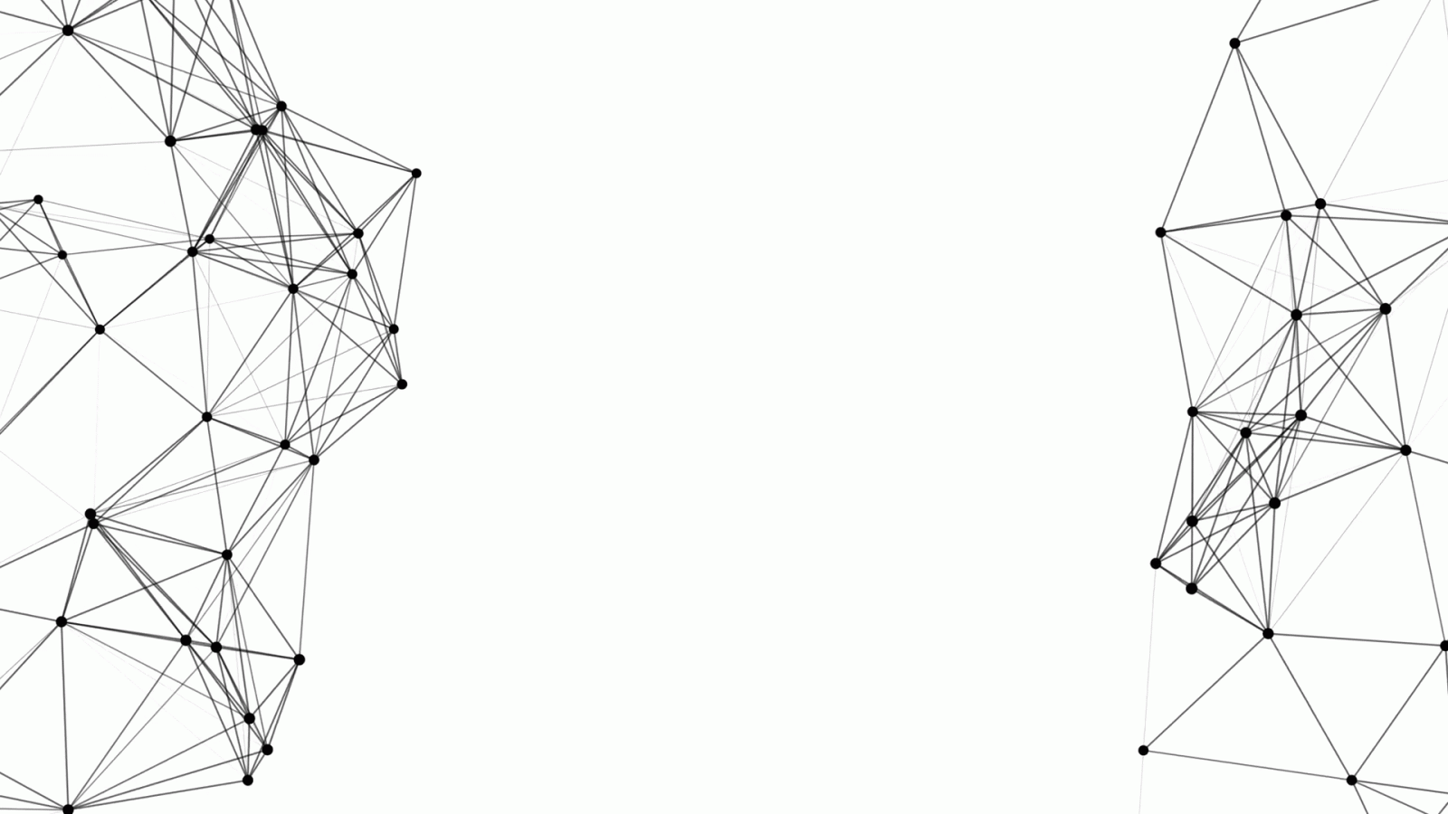 1920x1080 Abstract technology plexus stylish dynamic digital background. Geometrical  shape with triangle particles futuristic wallpaper. Stock Video Footage - 