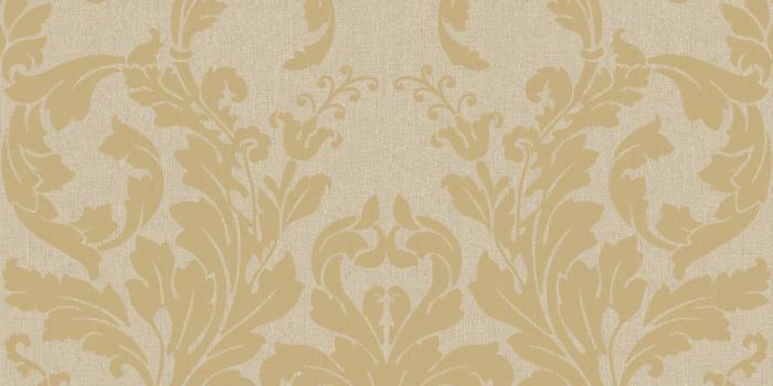 1000x1000 Metallics Book Acanthus Damask Gold Wallpaper DC1311