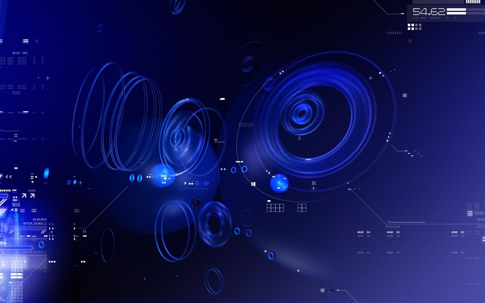 3840x2400 3840x2400 Wallpaper blue, black, abstract, white, circles, numbers
