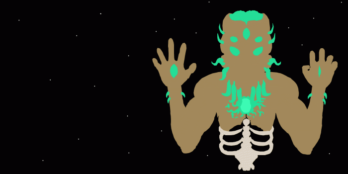 1920x1080 Minimalistic Moon Lord Background (1920x1080) : Terraria