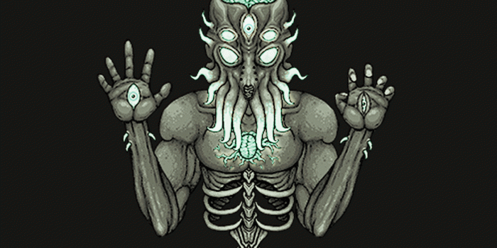 1280x800 My attempt at making a Moon Lord background (1280x800) (More in