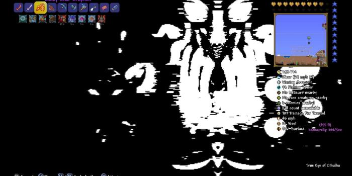 1920x1080 My Game Glitched Out While I Was Fighting The Moon Lord. : Terraria