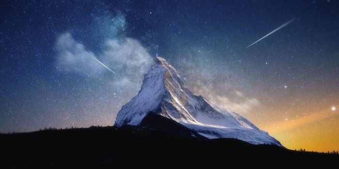 2560x1440 Milky Way Mountain by Yakub Nihat ❤ 4K HD Desktop Wallpaper for 4K