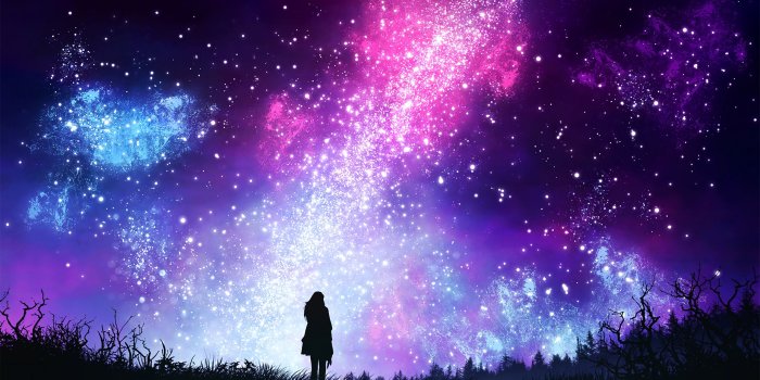 2560x1440 Space, Art, Atmosphere, Violet, Film WQHD, QHD, 16:9 Wallpaper