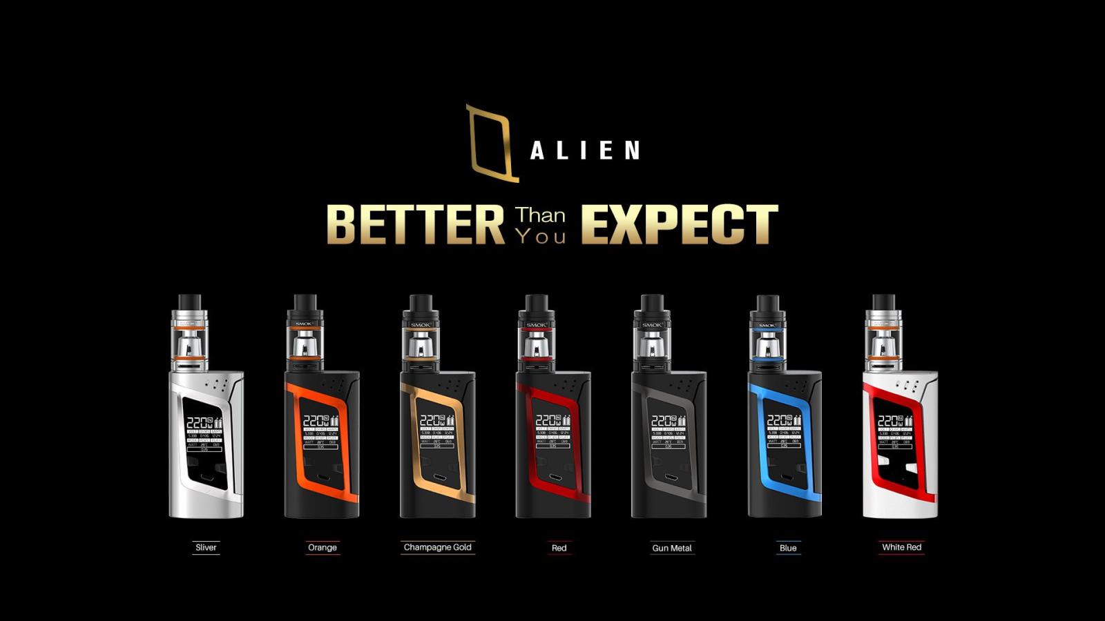 1920x1080 SMOK Alien 220W TC Starter Kit