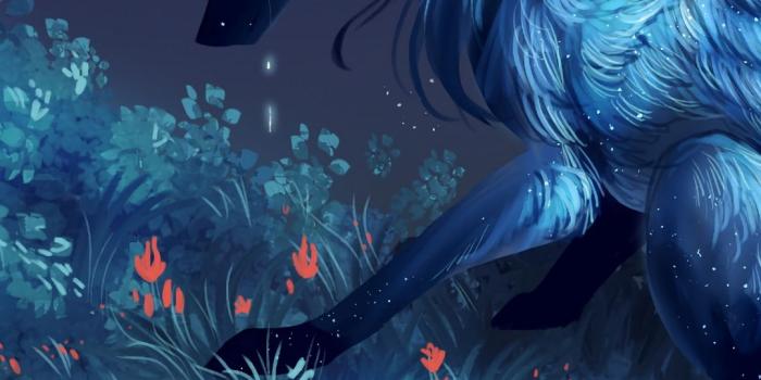 1080x1920 Download wallpaper 1080x1920 fox, fantastic, predator, art, glow