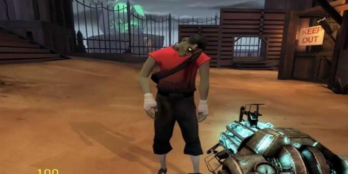 1280x720 Garry's Mod - Team Fortress 2 ( Speed Art ) [ Scout Halloween ] ( Wallpaper  )