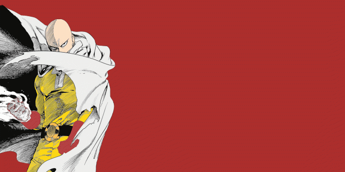 1920x1080 No Spoiler] A simplistic Saitama wallpaper that came out okay