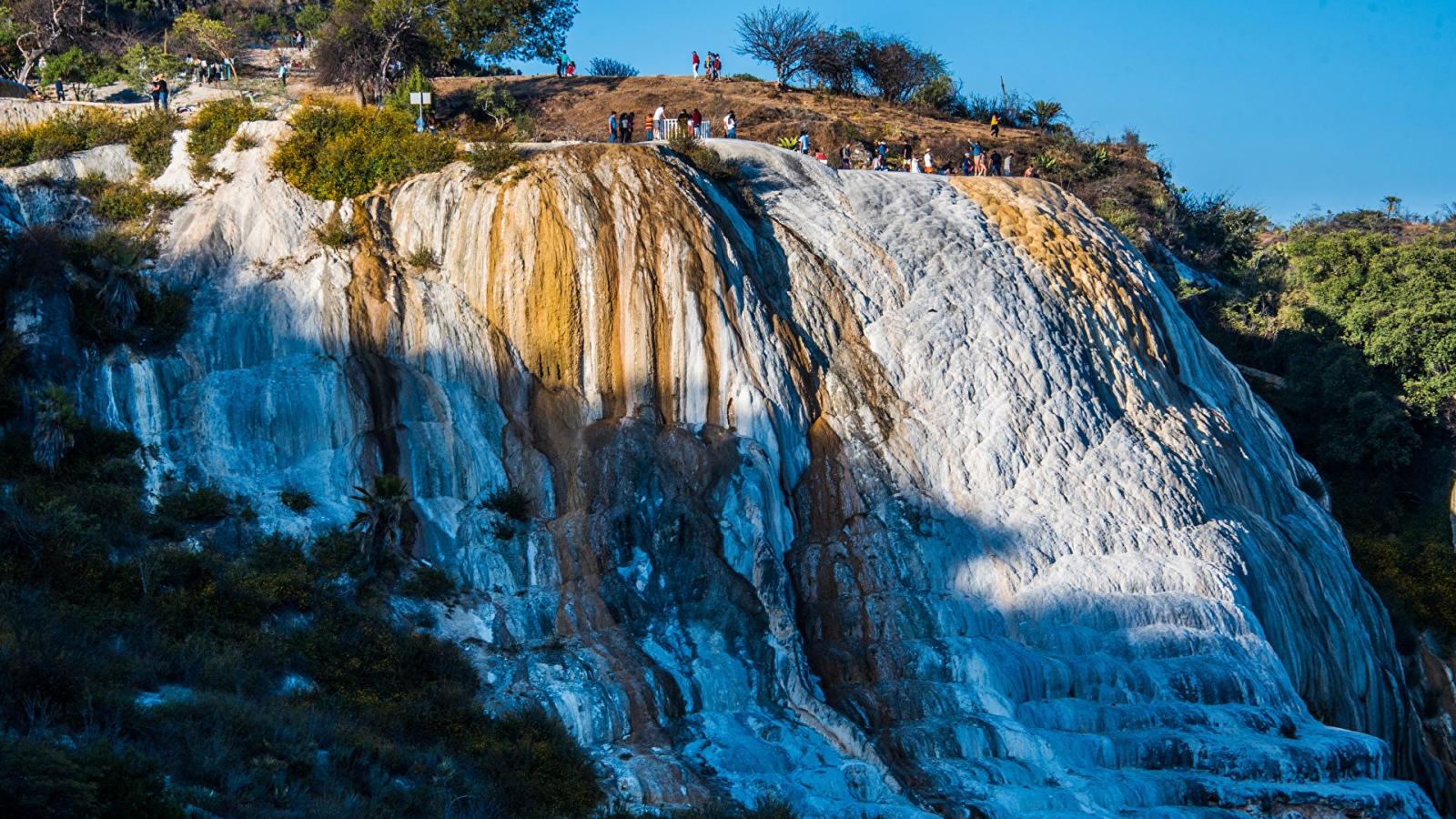 1920x1080 Desktop Wallpapers Mexico Xaaga Oaxaca Cliff Nature 1920x1080