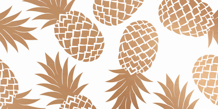 1600x900 White gold pineapples desktop wallpaper background | Computer