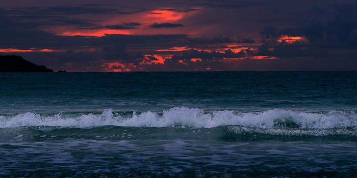 1920x1080 Stormy Ocean Wallpaper - Beach Wallpaper Dark, Hd Wallpapers