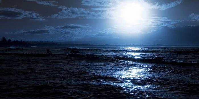 1920x1080 72+ Night Ocean Wallpapers on WallpaperPlay