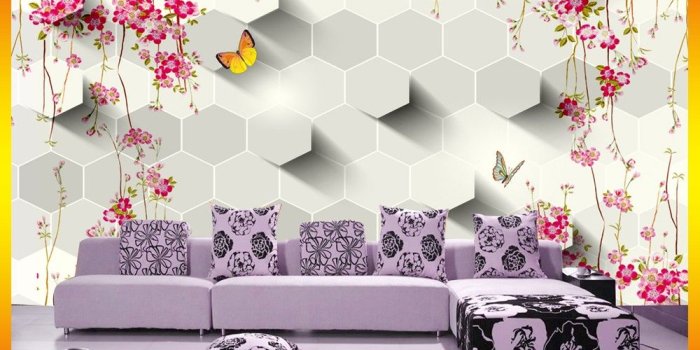 1000x1000 Red Small Wall Fashion Wallpaper Vinyl Wall Paper Free 3d Wallpaper 3d  Flower Wallpaper For Home Decor - Buy 3d Flower Wallpaper For Home