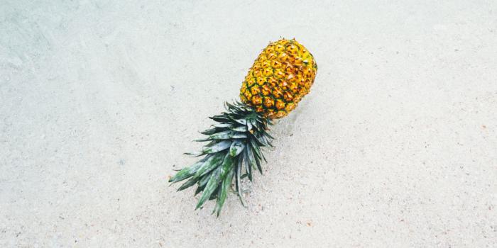 3840x2160 Pineapple on Beach During Summer Season 4K Wallpapers | HD Wallpapers
