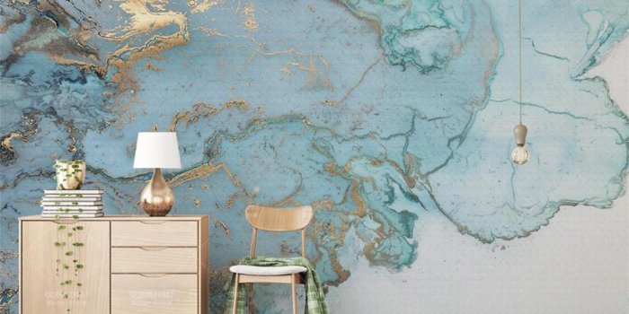 1000x800 Custom Photo Wallpaper Mural 3D Fashion Vintage Luxury Blue Bronzing  Texture TV Background Wall papel de parede 3d