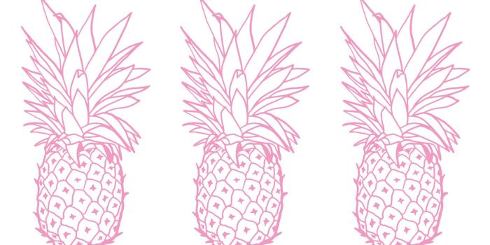 1856x1161 50+] Pink Pineapple Wallpaper on WallpaperSafari