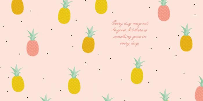 1440x900 Girly Pineapple Wallpaper High Resolution « Firefox Wallpaper « Free