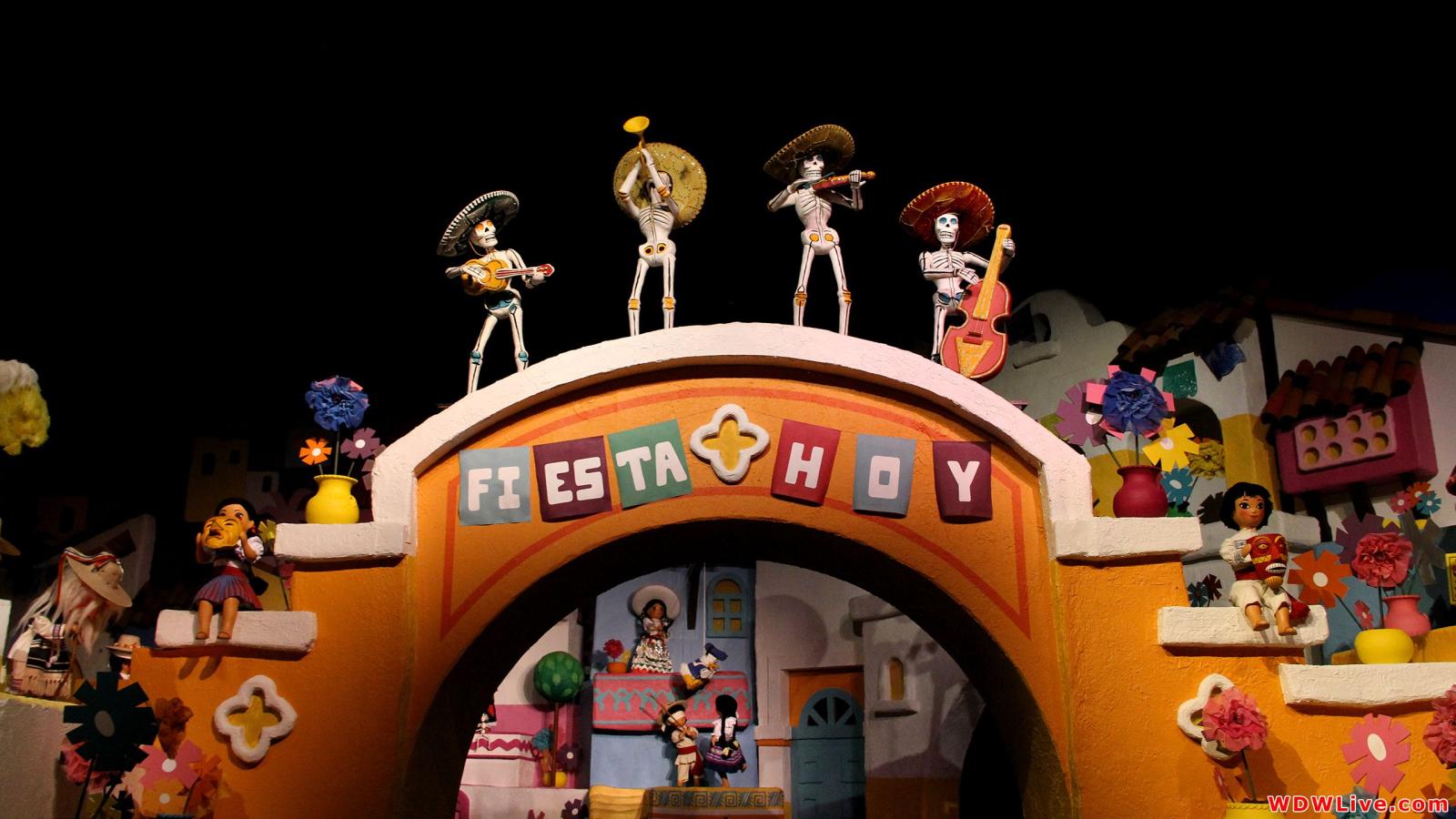 2560x1440 Mexico: The skeleton band on the Gran Fiesta Tour!