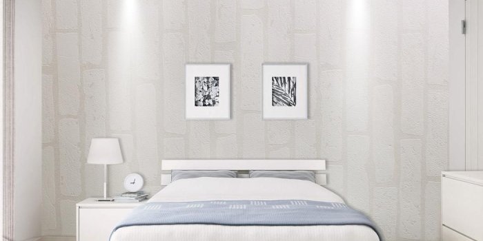 1050x1050 Non-Woven 3D Wallpaper, Print Embossed, Modern Stripe Fashion Wallpaper for  Livingroom, Bedroom, Kitchen and Bathroom