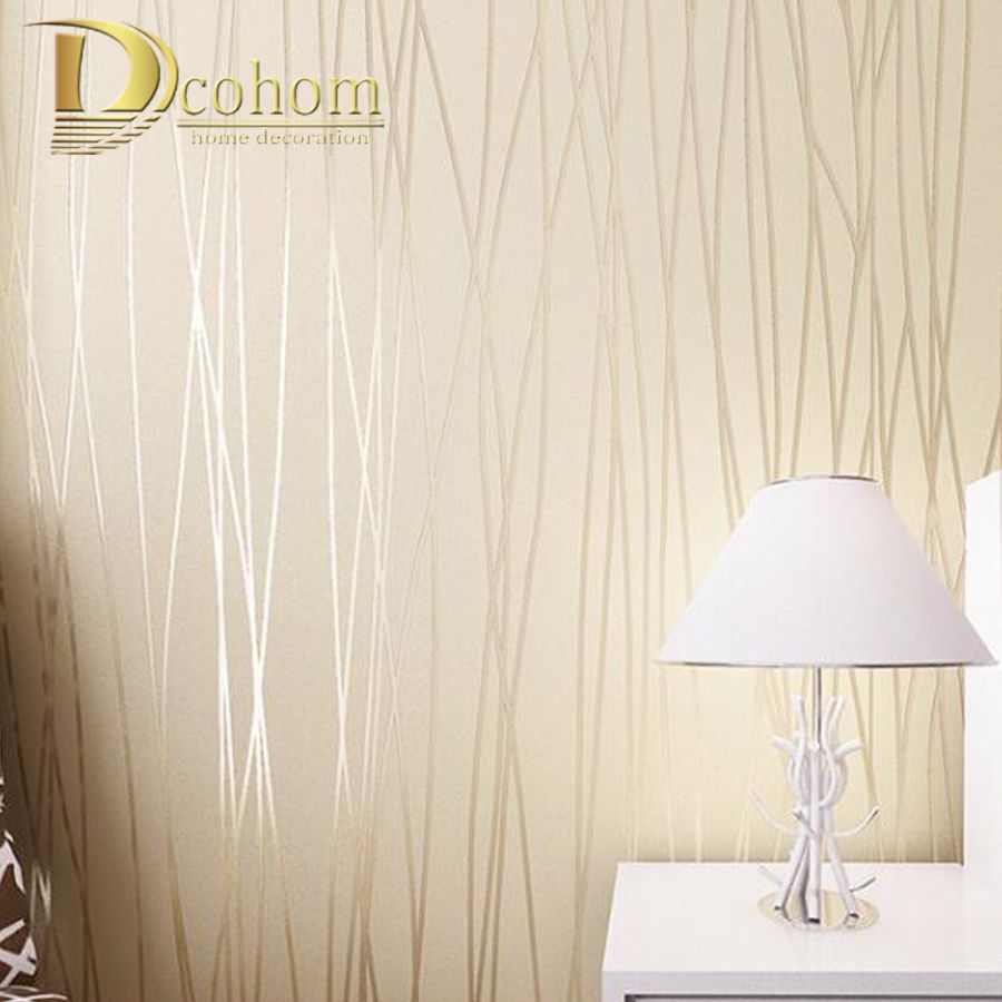 900x900 US $18.96 40% OFF|Simple Style Sliver Gray Texture Wallpaper Pure Color  Vertical Striped Wall Paper Roll For Living Room White Wallcoverings-in