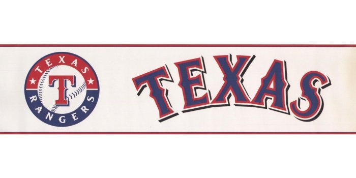 1200x900 Prepasted Wallpaper Borders - Texas Rangers Wall Paper Border 3373 ZB
