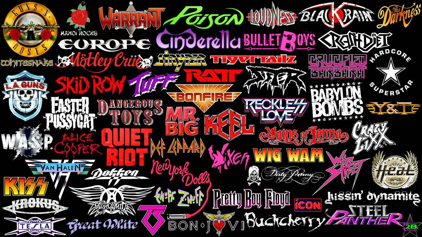 1366x768 Band logo wallpaper - SF Wallpaper