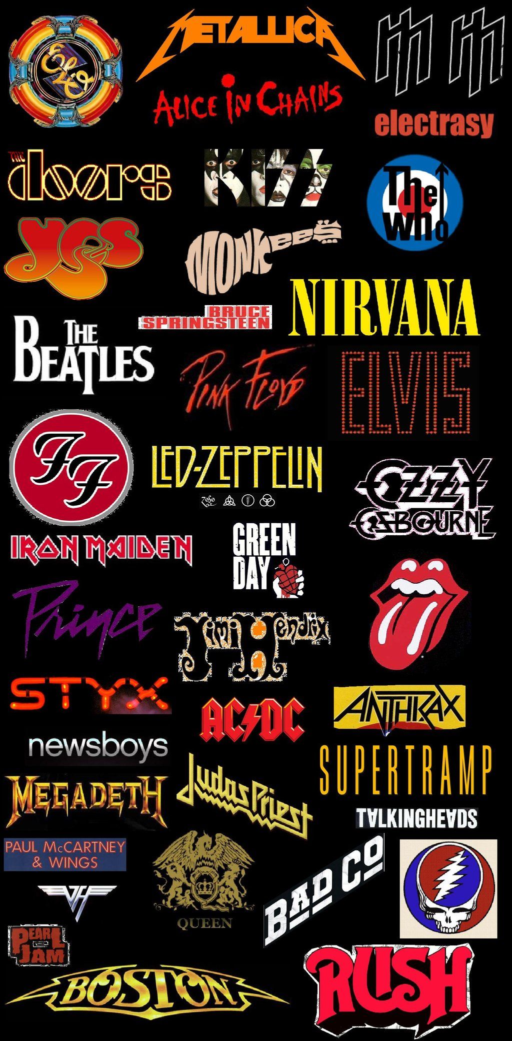 1024x2081 46+] Classic Rock Bands Wallpaper on WallpaperSafari