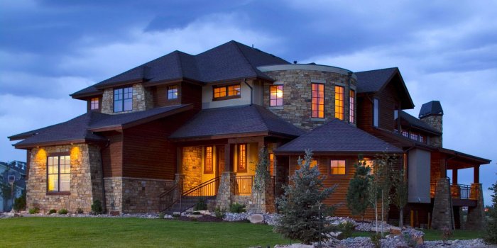 2592x1725 Houses Landscape Mansion Fir Grass Design Desktop Backgrounds HD