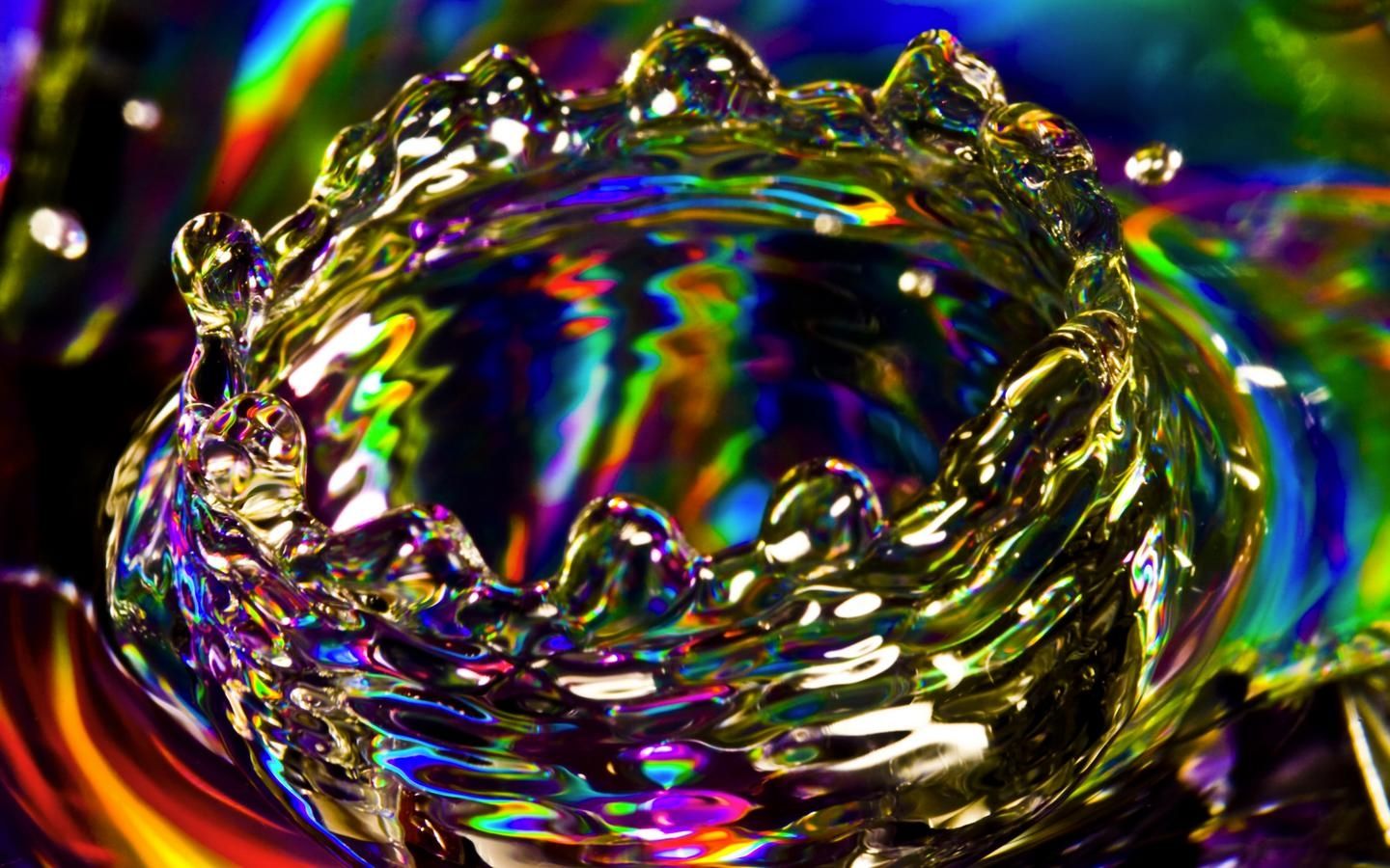 1440x900 Orange abstract bands wallpaper | 2560x1600 | #10827