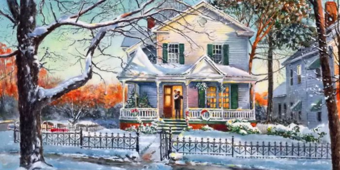 1280x800 Christmas Houses Desktop Wallpapers - Top Free Christmas Houses