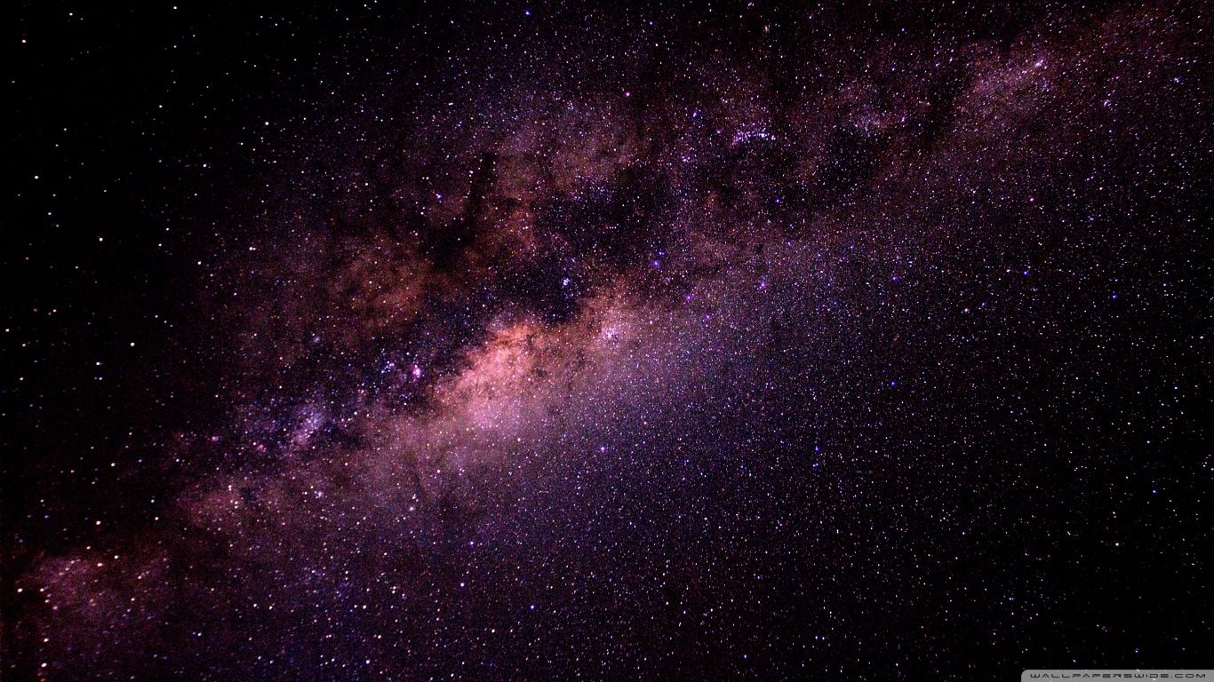 1366x768 Milky Way Galaxy ❤ 4K HD Desktop Wallpaper for 4K Ultra HD TV