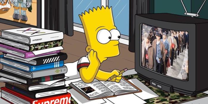 1236x757 supreme simpson | Tumblr