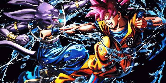 1280x960 V-Jump October 2015 Calendar - SSG Goku vs Beerus : dbz