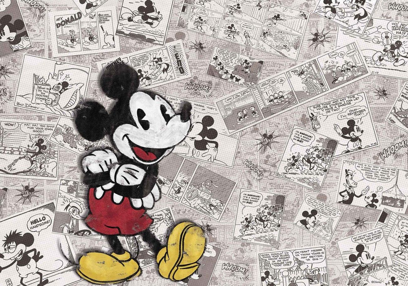 1300x913 Vintage Mickey Mouse Wallpapers - Top Free Vintage Mickey Mouse