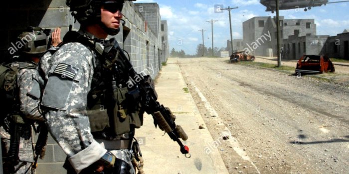 1222x922 Army 75Th Ranger Regiment Patrol The Streets | Wallpapers Colorful