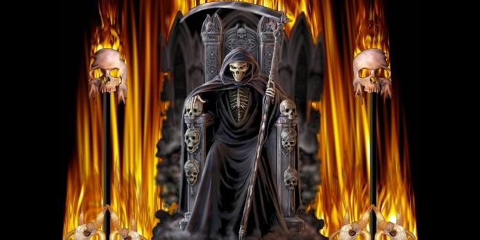 1244x700 Reaper Skull Wallpapers