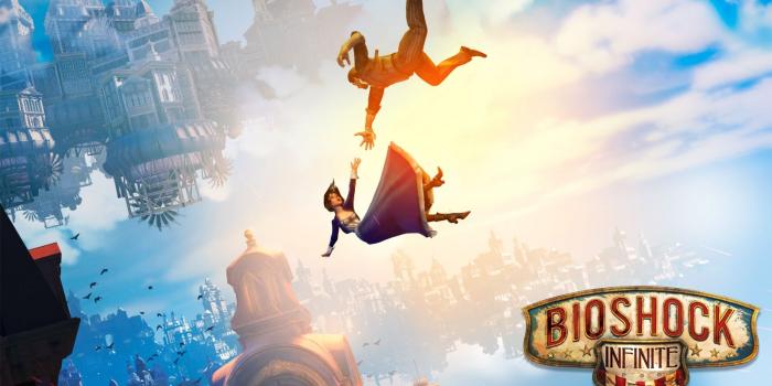 1600x900 BioShock Infinite Falling ❤ 4K HD Desktop Wallpaper for 4K Ultra HD