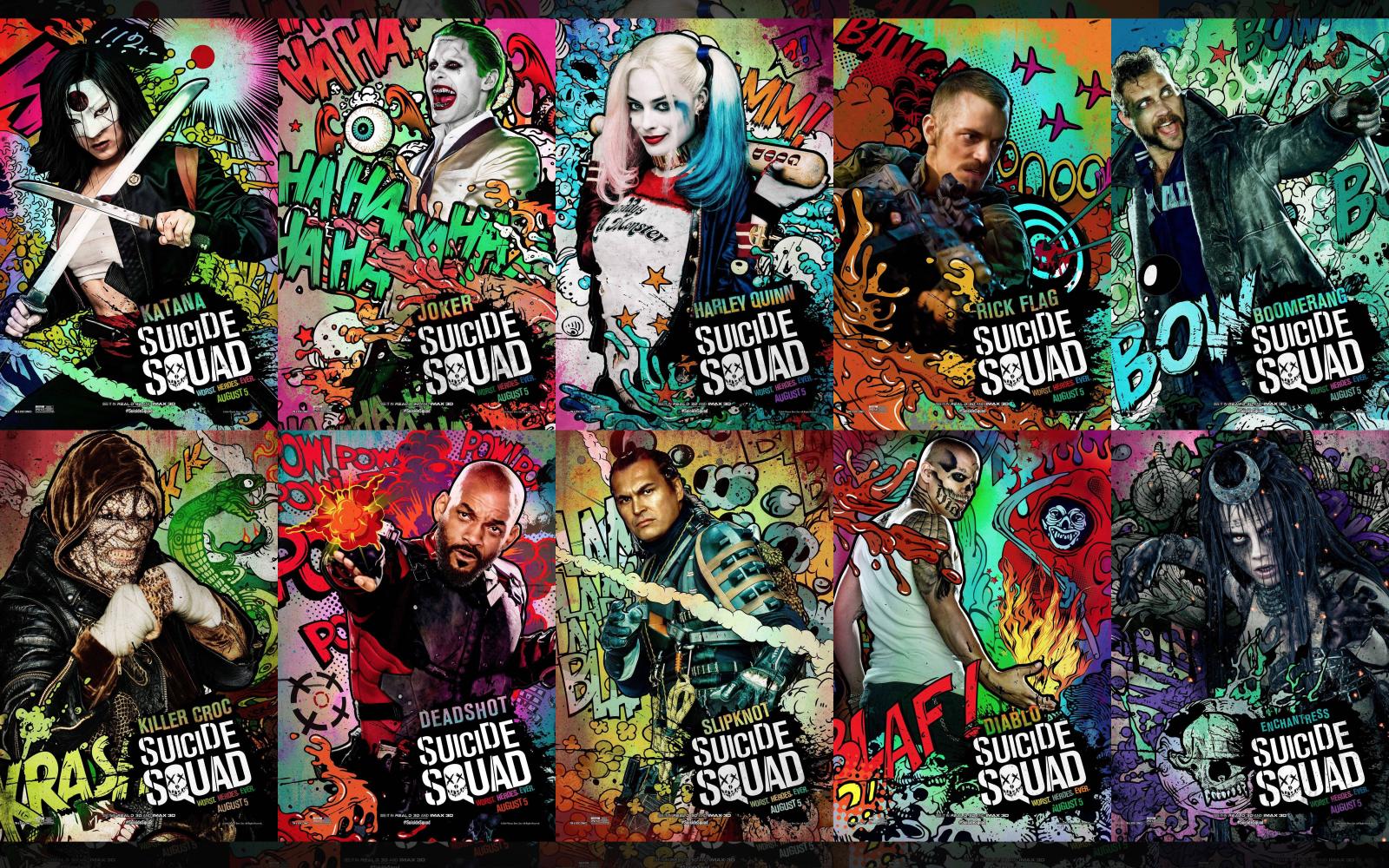 6000x3750 Ultra Resolution] Suicide Squad Compilation Wallpaper 6000x3750