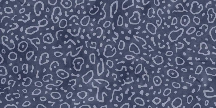 1080x1080 Secret Language Designer Wallpaper in Color Ultramarine 'Denim on Navy Blue'