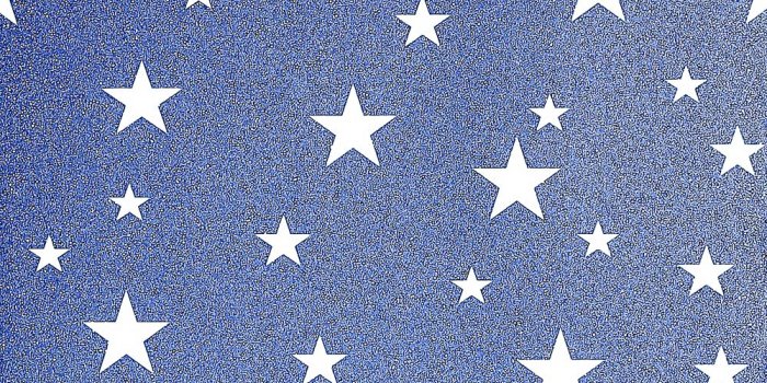 1000x982 Diamond Stars Blue - Arthouse